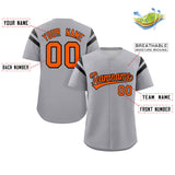 Custom Baseball Jersey Classic Style Personalized Full Button Design Team Name And Number Quick Dry Practice Sports Shirt