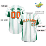 Custom Stripe Baseball Jersey Design Button Down Stitched/Printed Name Number Baseball Casual Jersey