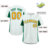 Custom Stripe Baseball Jersey Design Button Down Stitched/Printed Name Number Baseball Casual Jersey