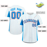 Custom Stripe Baseball Jersey Design Button Down Stitched/Printed Name Number Baseball Casual Jersey