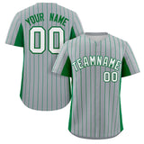 Custom Stripe Baseball Jersey Design Button Down Stitched/Printed Name Number Casual Jersey