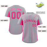 Custom Stripe Baseball Jersey Design Button Down Stitched/Printed Name Number Casual Jersey