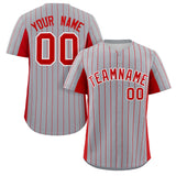 Custom Stripe Baseball Jersey Design Button Down Stitched/Printed Name Number Casual Jersey