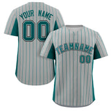 Custom Stripe Baseball Jersey Design Button Down Stitched/Printed Name Number Casual Jersey