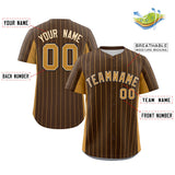 Custom Stripe Baseball Jersey Design Button Down Stitched/Printed Name Number Casual Jersey