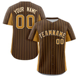 Custom Stripe Baseball Jersey Design Button Down Stitched/Printed Name Number Casual Jersey