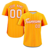 Custom Stripe Baseball Jersey Design Full Button Stitched/Printed Name Number Baseball Casual Jersey For Adults