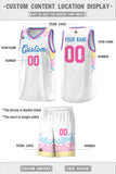 Custom Personalized Square Grid Graffiti Pattern Fashion Sports Uniform Basketball Jersey For Unisex