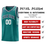 Custom Personalized Square Grid Graffiti Pattern Fashion Sports Uniform Basketball Jersey For Adult