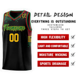 Custom Personalized Square Grid Graffiti Pattern Fashion Sports Uniform Basketball Jersey For Youth