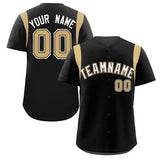 Custom Classic Style Personalized Logo for Men Full Button Authentic Baseball Jersey