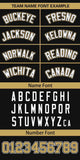 Custom Classic Style Personalized Logo for Men Full Button Authentic Baseball Jersey