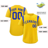 Custom Classic Style Personalized Logo Full Button Authentic Baseball Jersey