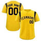 Custom Classic Style Personalized Name Number Full Button Authentic Baseball Jersey