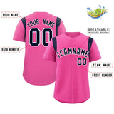 Custom Classic Style Personalized Logo Full Button Authentic Baseball Jersey