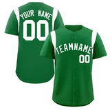 Custom Classic Style Personalized Logo Full Button Authentic Baseball Jersey