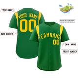 Custom Classic Style Personalized Name Number Full Button Authentic Baseball Jersey