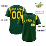 Custom Classic Style Personalized Name Number Full Button Authentic Baseball Jersey