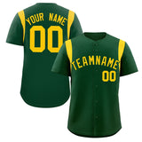 Custom Classic Style Personalized Name Number Full Button Authentic Baseball Jersey