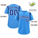 Custom Classic Style Personalized Logo for Men Full Button Authentic Baseball Jersey