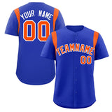 Custom Classic Style Personalized Logo for Men Full Button Authentic Baseball Jersey
