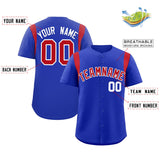 Custom Classic Style Personalized Logo for Men Full Button Authentic Baseball Jersey