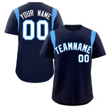 Custom Classic Style Personalized Name Number Full Button Authentic Baseball Jersey