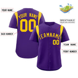 Custom Classic Style Personalized Your Style Full Button Authentic Baseball Jersey
