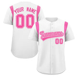 Custom Classic Style Full Button Authentic Baseball Jersey Personalized Name Number