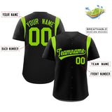 Custom Classic Style Full Button Authentic Baseball Jersey Personalized  Logo