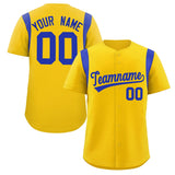 Custom Classic Style Full Button Authentic Baseball Jersey Personalized  Logo