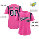 Custom Classic Style Full Button Authentic Baseball Jersey Personalized  Logo