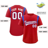 Custom Classic Style Full Button Authentic Baseball Jersey Personalized  Logo