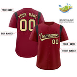 Custom Classic Style Full Button Authentic Baseball Jersey Personalized Big Size
