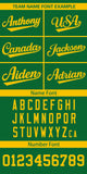 Custom Classic Style Full Button Authentic Baseball Jersey Personalized Name Number