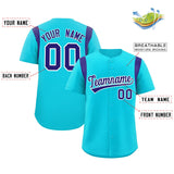 Custom Classic Style Full Button Authentic Baseball Jersey Personalized Logo for Men