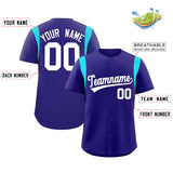 Custom Classic Style Full Button Authentic Baseball Jersey Personalized Logo for Men
