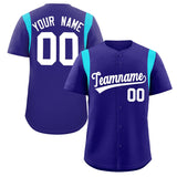 Custom Classic Style Full Button Authentic Baseball Jersey Personalized Logo for Men
