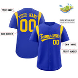 Custom Classic Style Full Button Authentic Baseball Jersey Personalized  Logo
