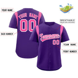Custom Classic Style Full Button Authentic Baseball Jersey Personalized Logo for Men