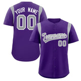 Custom Classic Style Full Button Authentic Baseball Jersey Personalized  Logo