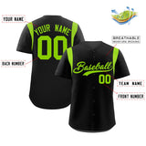 Custom Classic Style Full Button Authentic Personalized Logo Baseball Jersey