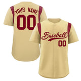 Custom Classic Style Full Button Authentic Personalized for Adults Baseball Jersey