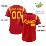 Custom Classic Style Full Button Authentic Personalized for Adults Baseball Jersey