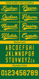 Custom Classic Style Full Button Authentic Personalized Name Number Baseball Jersey