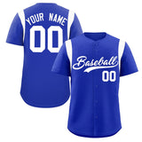 Custom Classic Style Full Button Authentic Personalized Big Size Baseball Jersey