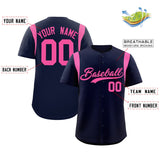 Custom Classic Style Full Button Authentic Personalized Name Number Baseball Jersey