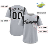 Custom Classic Style Full Button Authentic Baseball Jersey Personalized Logo and Number