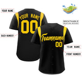 Custom Classic Style Full Button Authentic Baseball Jersey Personalized Name/Number