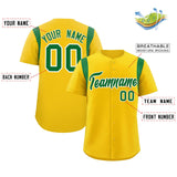 Custom Classic Style Full Button Authentic Baseball Jersey Personalized Name Big Size